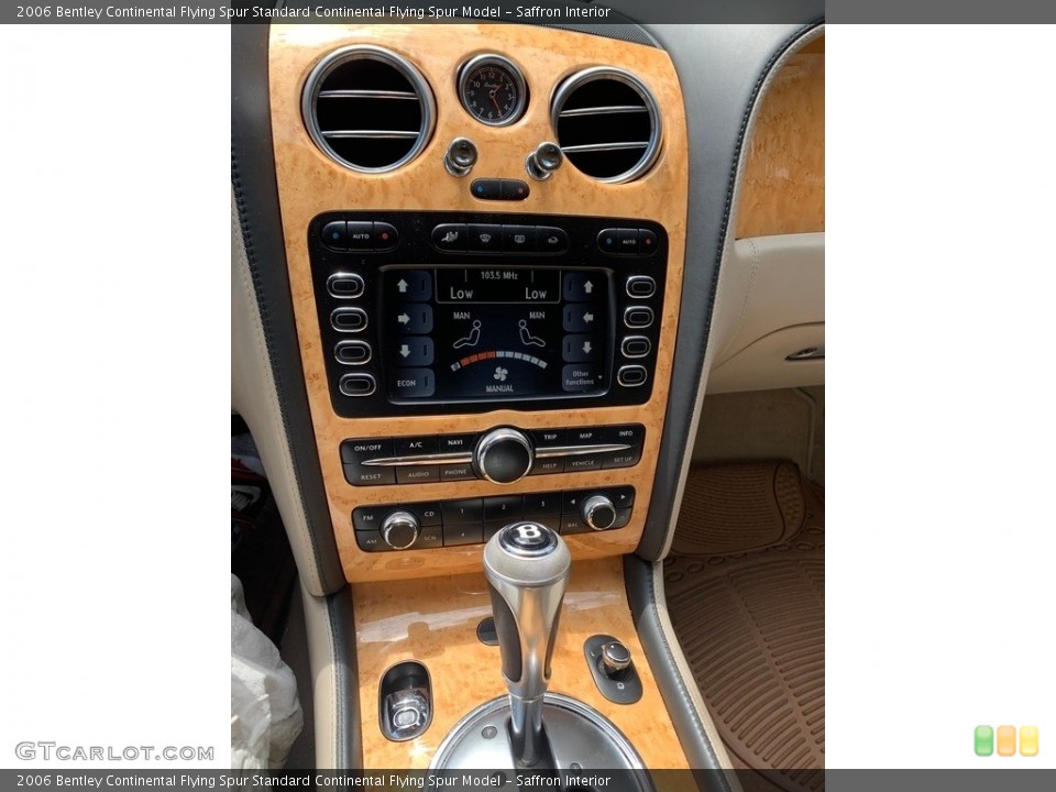Saffron Interior Controls for the 2006 Bentley Continental Flying Spur  #138907958