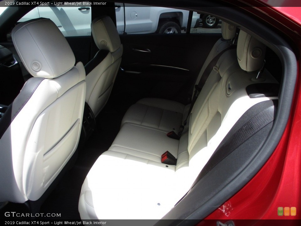 Light Wheat/Jet Black Interior Rear Seat for the 2019 Cadillac XT4 Sport #138909851