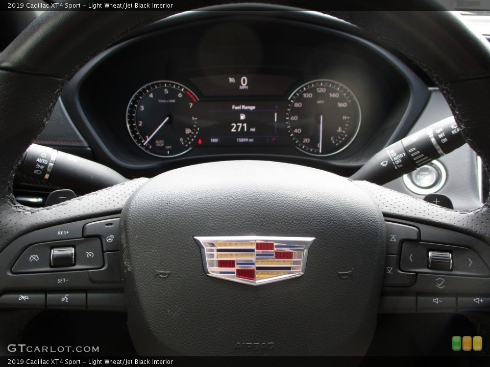 Light Wheat/Jet Black Interior Gauges for the 2019 Cadillac XT4 Sport #138910016