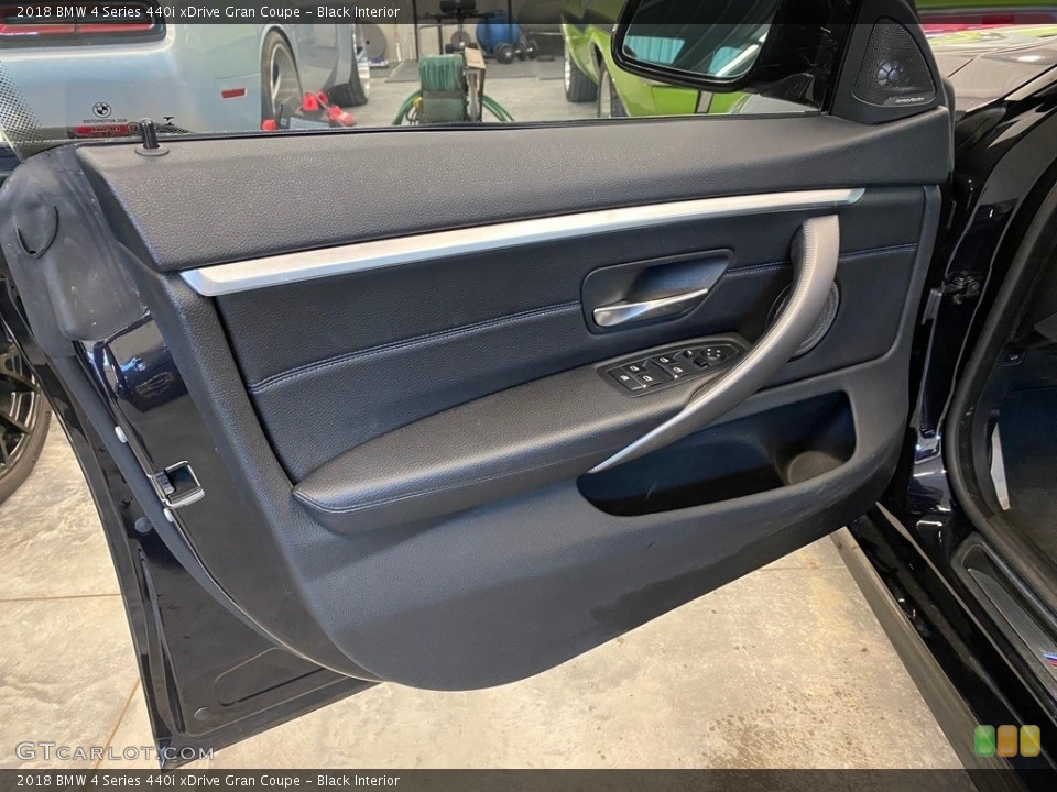 Black Interior Door Panel for the 2018 BMW 4 Series 440i xDrive Gran Coupe #138912872