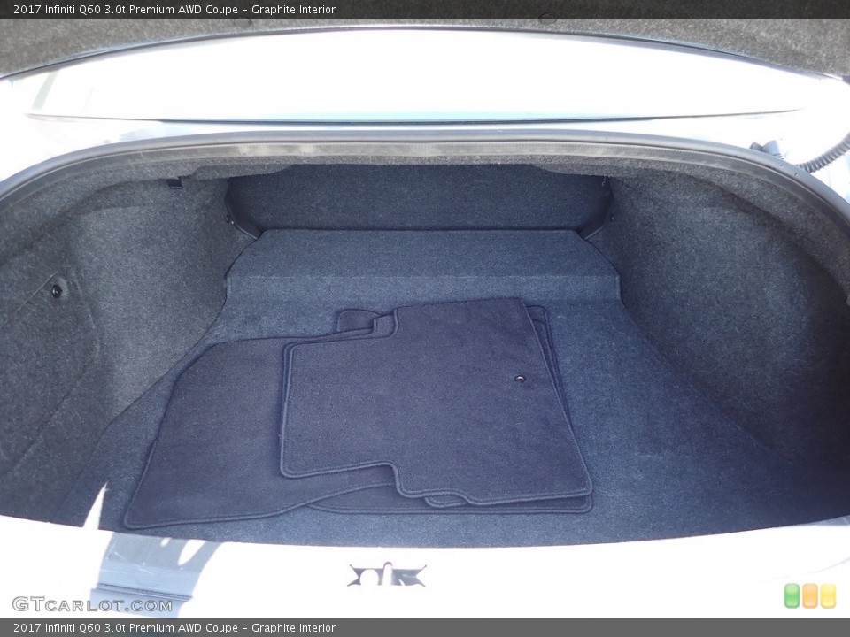 Graphite Interior Trunk for the 2017 Infiniti Q60 3.0t Premium AWD Coupe #138913325