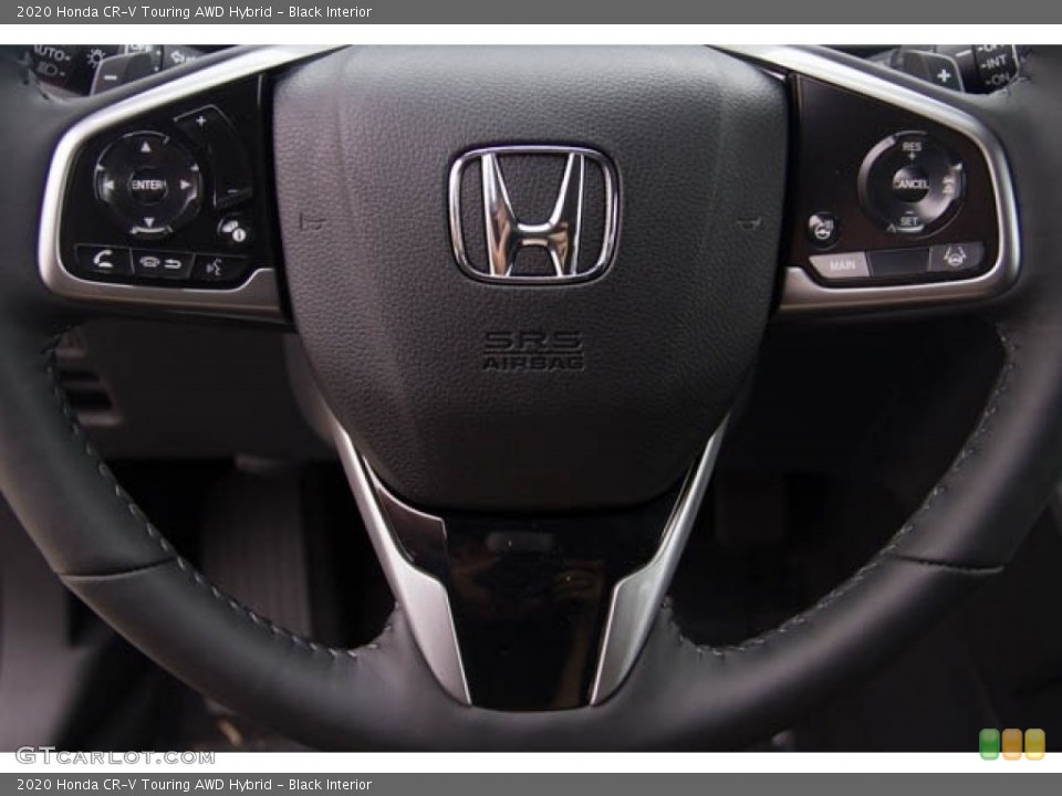 Black Interior Steering Wheel for the 2020 Honda CR-V Touring AWD Hybrid #138916414