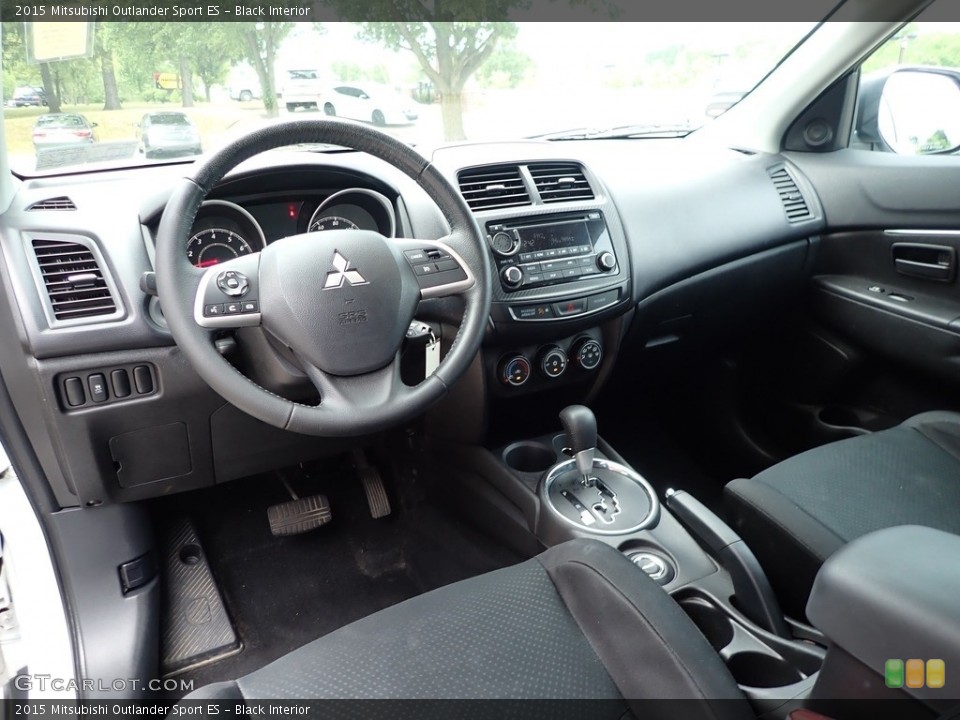 Black Interior Photo for the 2015 Mitsubishi Outlander Sport ES #138916619