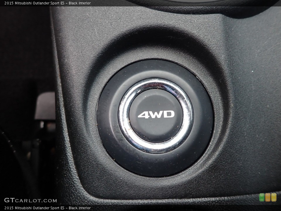 Black Interior Controls for the 2015 Mitsubishi Outlander Sport ES #138916718