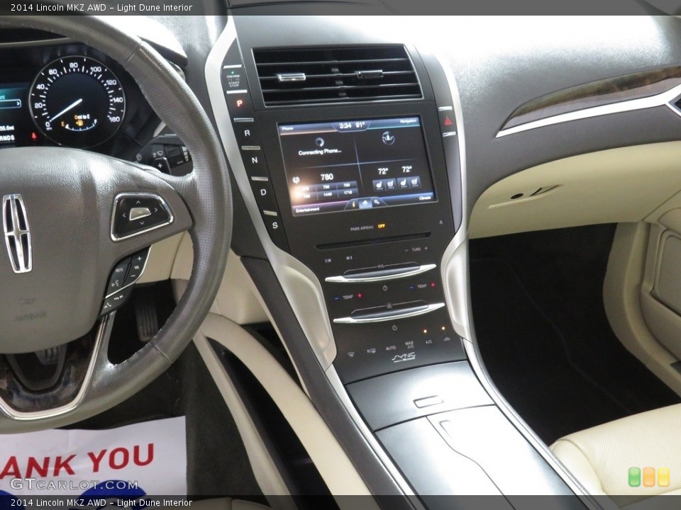 Light Dune Interior Controls for the 2014 Lincoln MKZ AWD #138917162