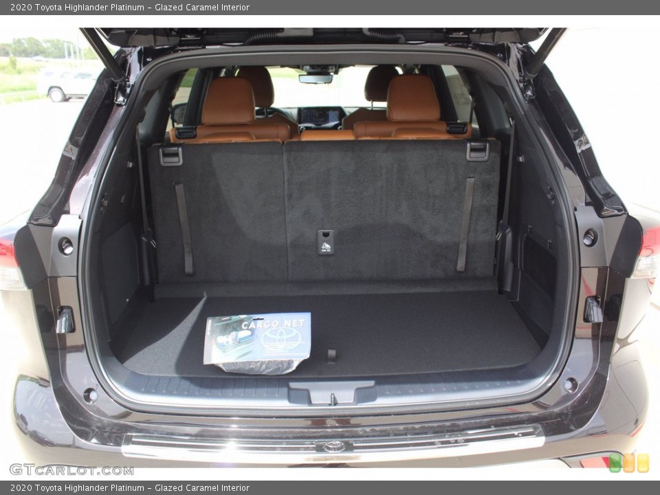 Glazed Caramel Interior Trunk for the 2020 Toyota Highlander Platinum #138921287