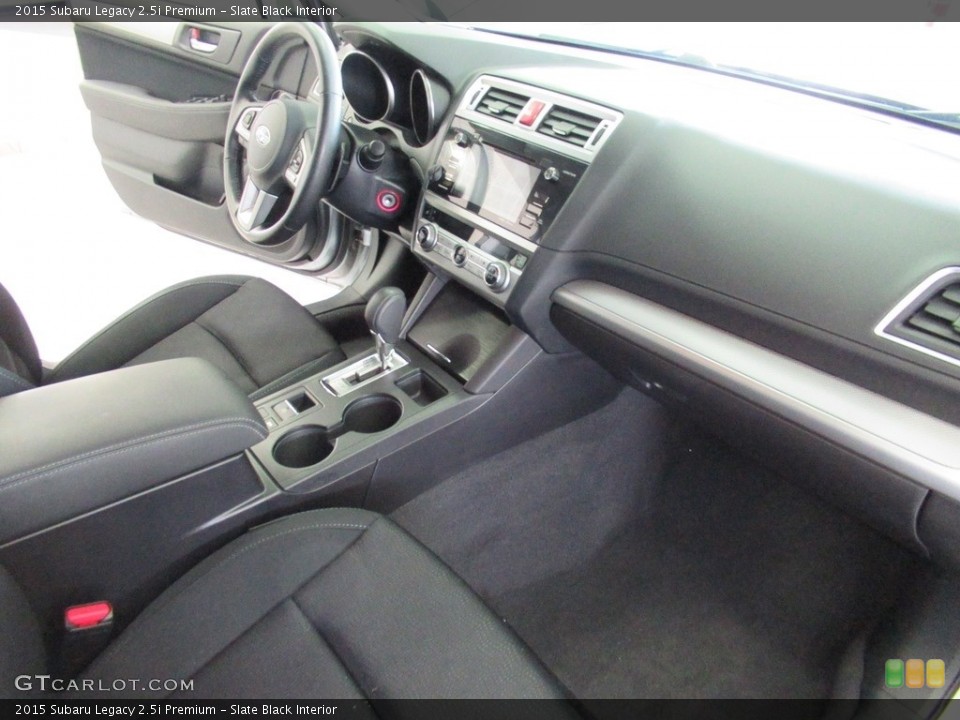 Slate Black Interior Dashboard for the 2015 Subaru Legacy 2.5i Premium #138924227