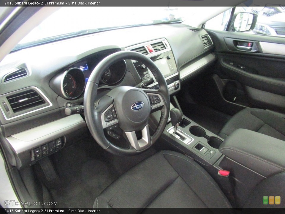 Slate Black Interior Photo for the 2015 Subaru Legacy 2.5i Premium #138924437