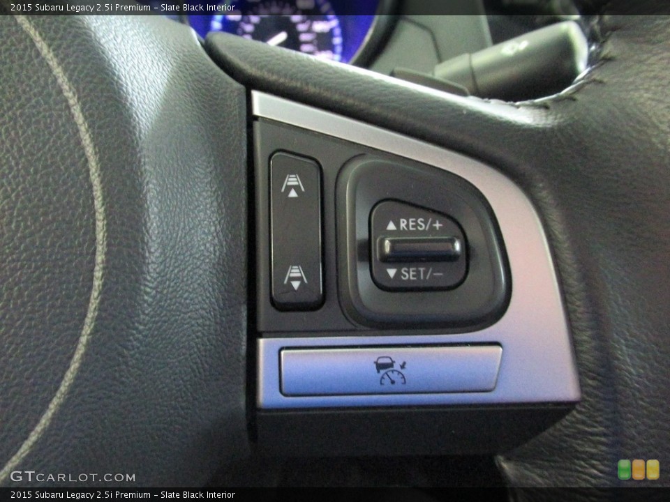 Slate Black Interior Steering Wheel for the 2015 Subaru Legacy 2.5i Premium #138924533