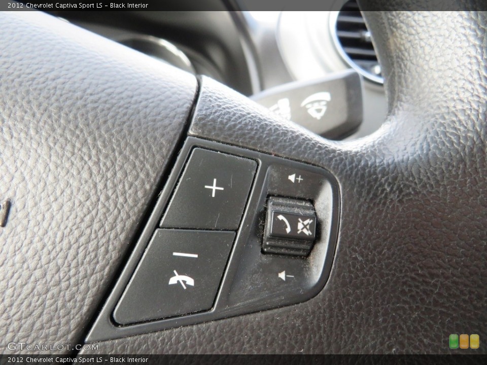 Black Interior Steering Wheel for the 2012 Chevrolet Captiva Sport LS #138929411