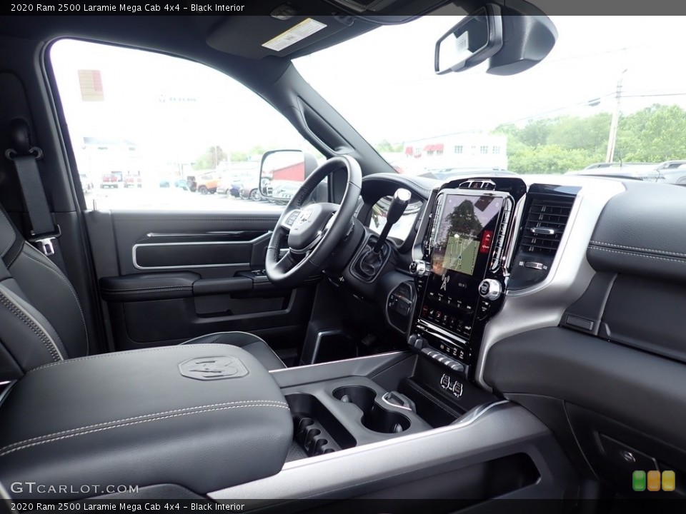 Black Interior Dashboard for the 2020 Ram 2500 Laramie Mega Cab 4x4 #138929879