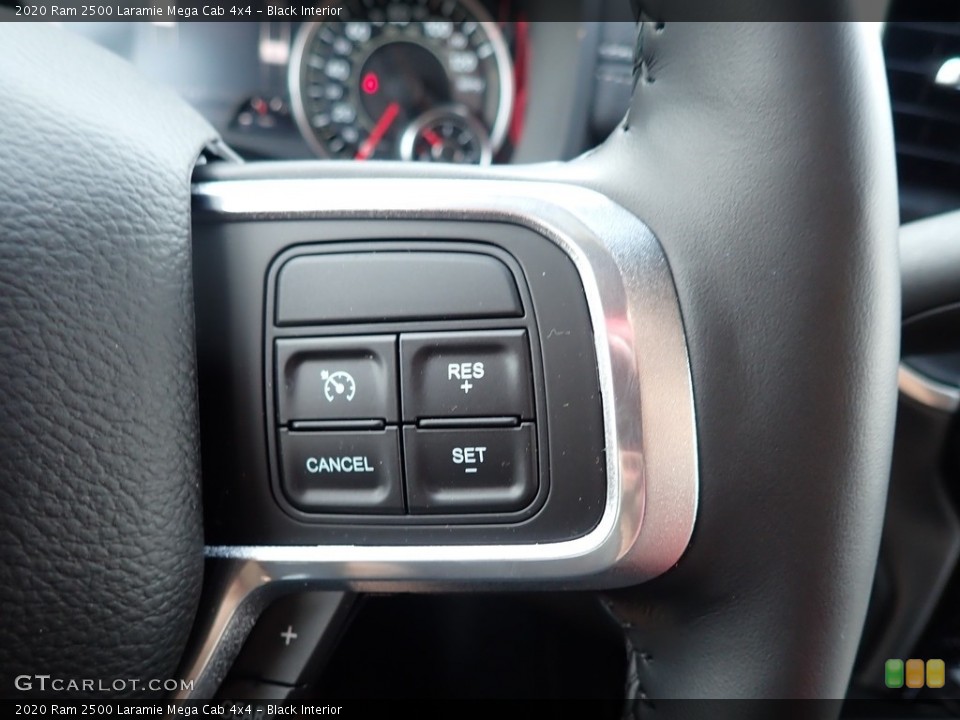 Black Interior Steering Wheel for the 2020 Ram 2500 Laramie Mega Cab 4x4 #138930035