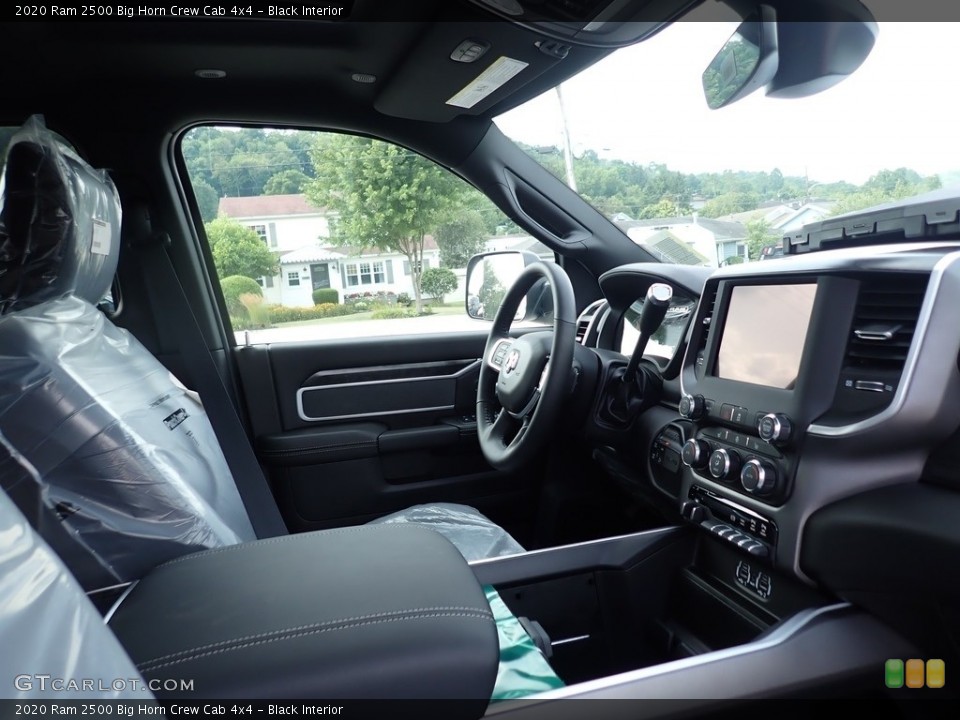 Black Interior Dashboard for the 2020 Ram 2500 Big Horn Crew Cab 4x4 #138931451