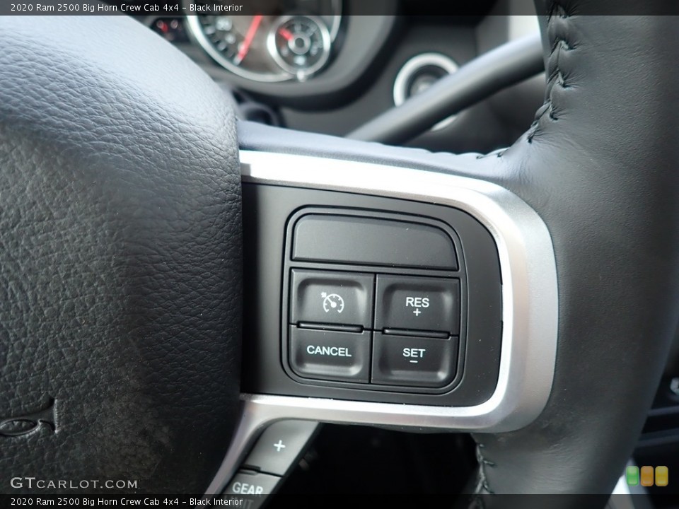 Black Interior Steering Wheel for the 2020 Ram 2500 Big Horn Crew Cab 4x4 #138931607