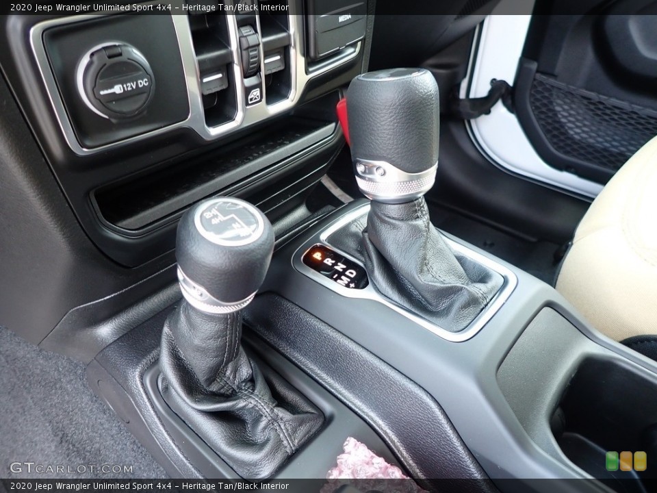 Heritage Tan/Black Interior Transmission for the 2020 Jeep Wrangler Unlimited Sport 4x4 #138935994