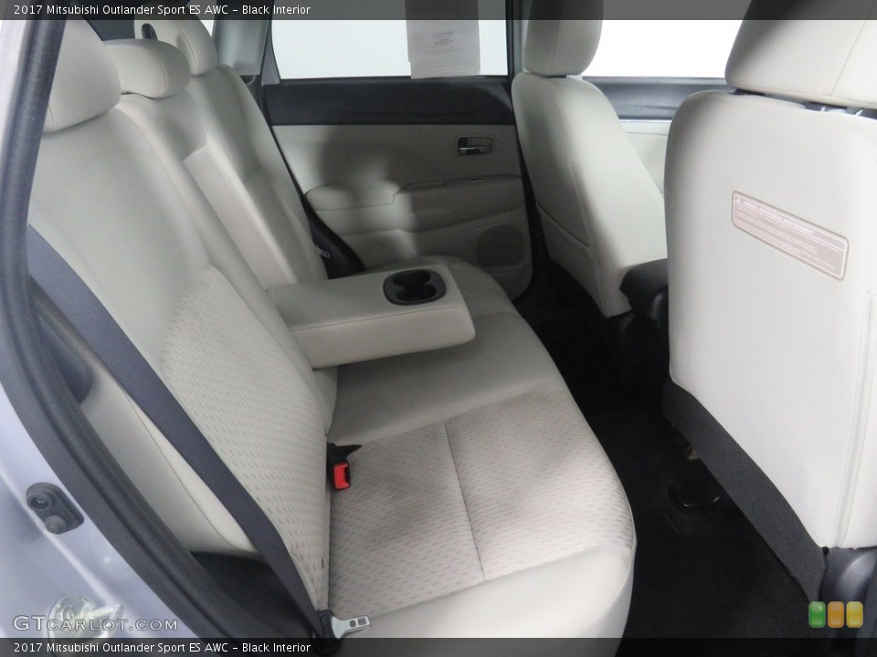 Black Interior Rear Seat for the 2017 Mitsubishi Outlander Sport ES AWC #138936242