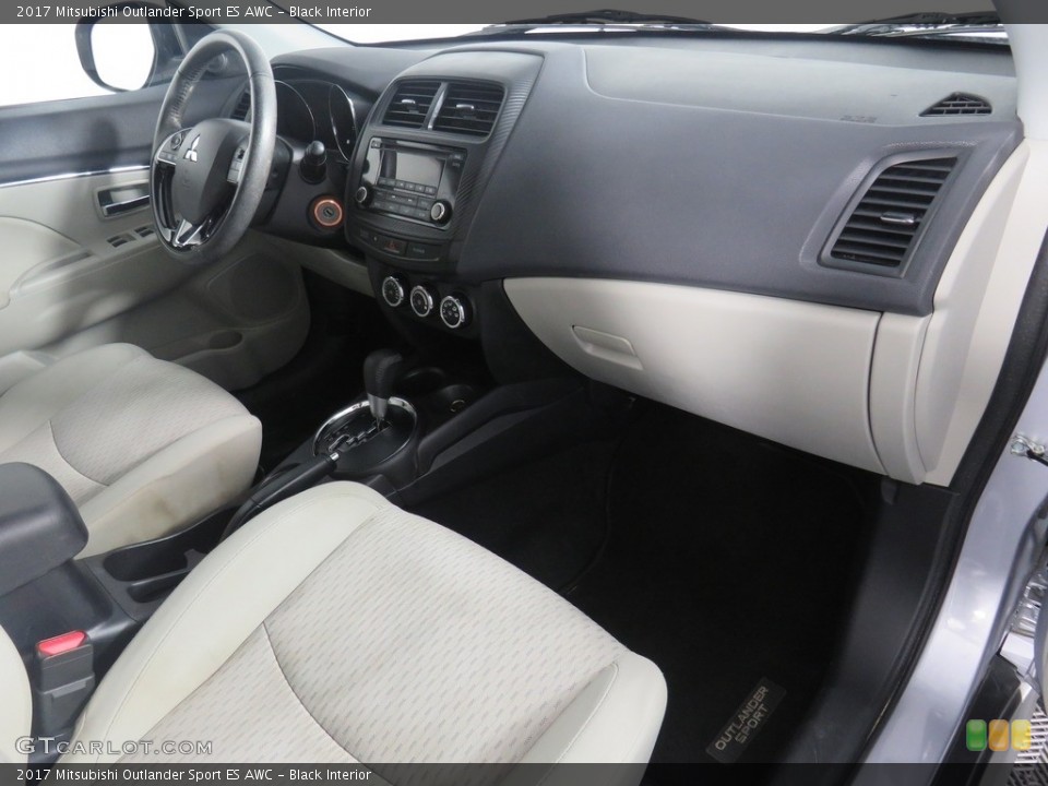 Black Interior Dashboard for the 2017 Mitsubishi Outlander Sport ES AWC #138936281