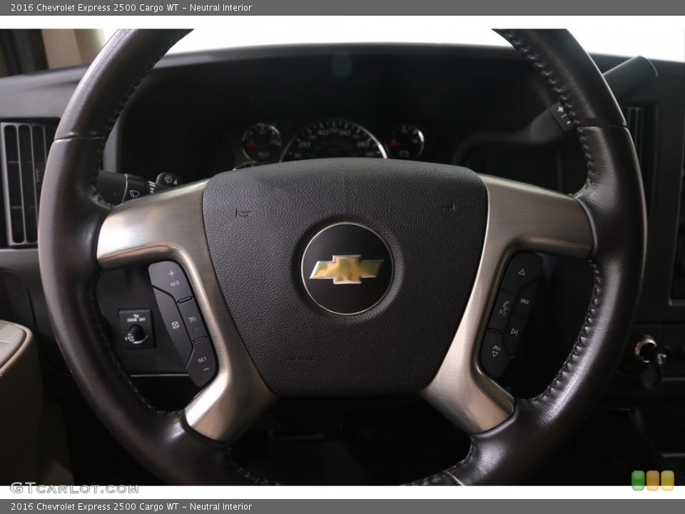 Neutral Interior Steering Wheel for the 2016 Chevrolet Express 2500 Cargo WT #138939707