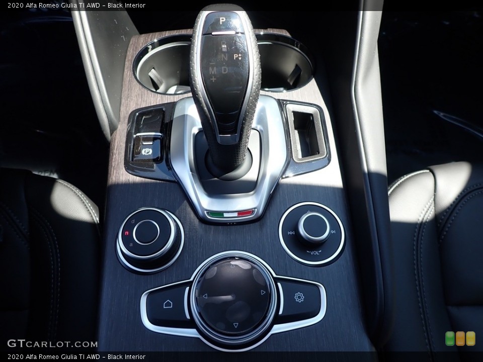 Black Interior Transmission for the 2020 Alfa Romeo Giulia TI AWD #138941276
