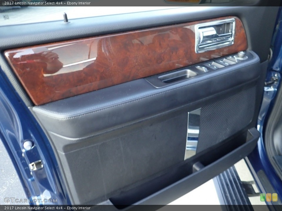 Ebony Interior Door Panel for the 2017 Lincoln Navigator Select 4x4 #138941927
