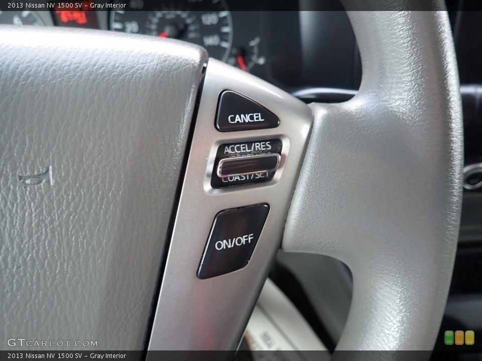 Gray Interior Steering Wheel for the 2013 Nissan NV 1500 SV #138942260