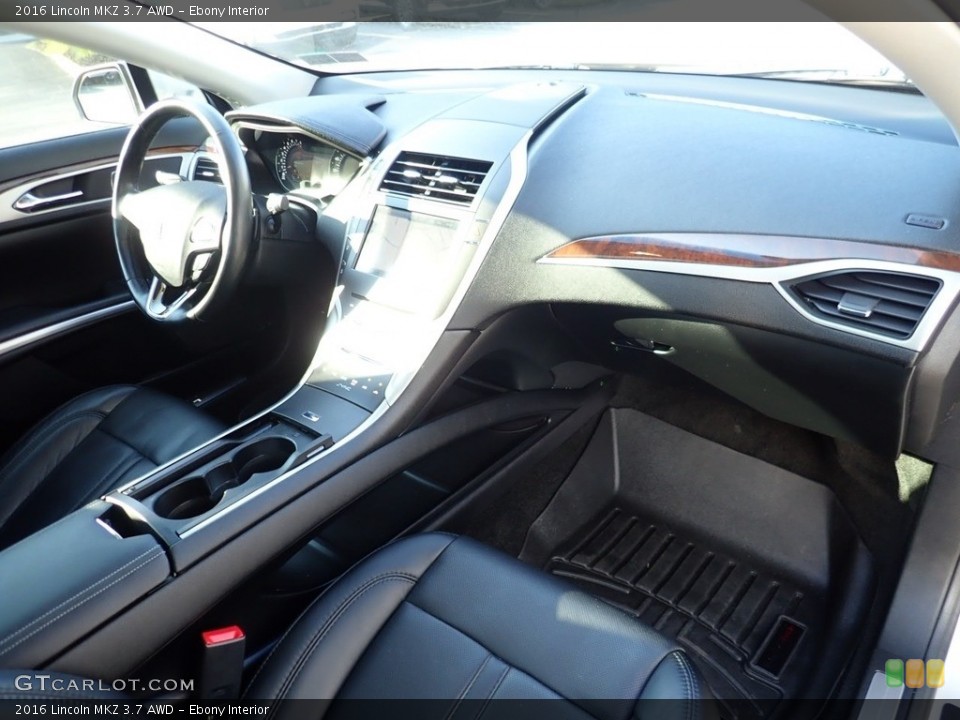 Ebony Interior Dashboard for the 2016 Lincoln MKZ 3.7 AWD #138943682