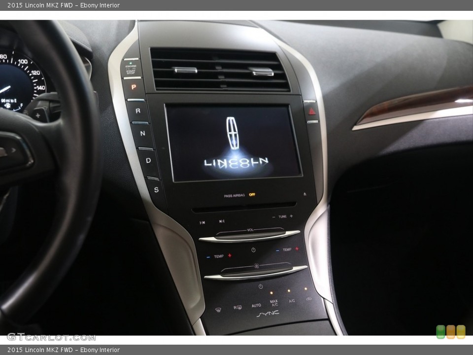 Ebony Interior Controls for the 2015 Lincoln MKZ FWD #138945776