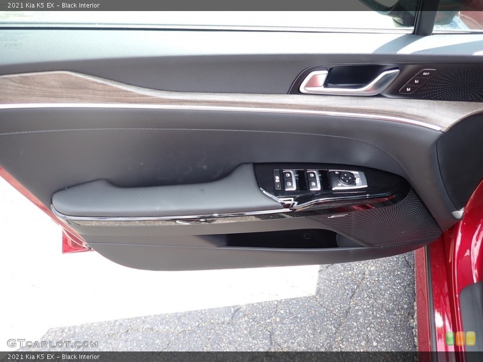 Black Interior Door Panel for the 2021 Kia K5 EX #138945839