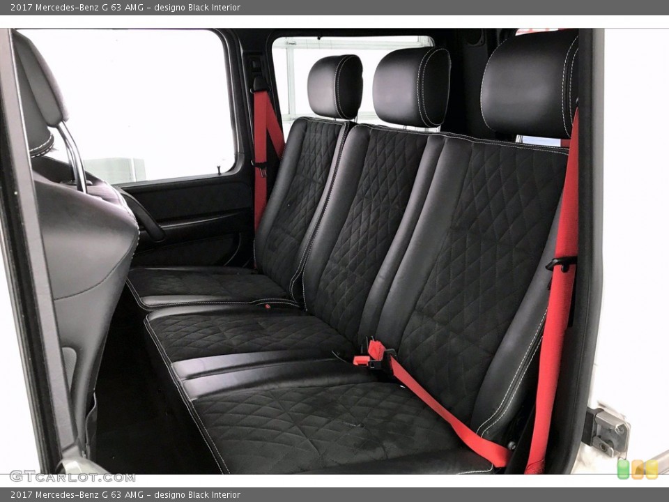 designo Black Interior Rear Seat for the 2017 Mercedes-Benz G 63 AMG #138951053