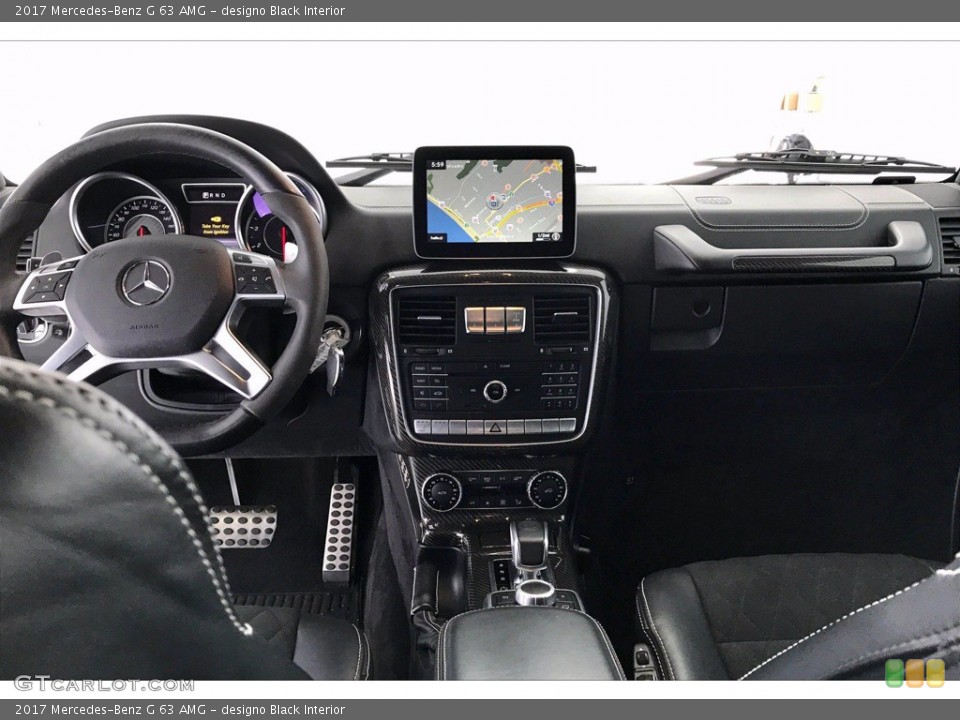 designo Black Interior Dashboard for the 2017 Mercedes-Benz G 63 AMG #138951080