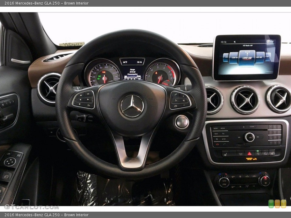 Brown Interior Dashboard for the 2016 Mercedes-Benz GLA 250 #138952169