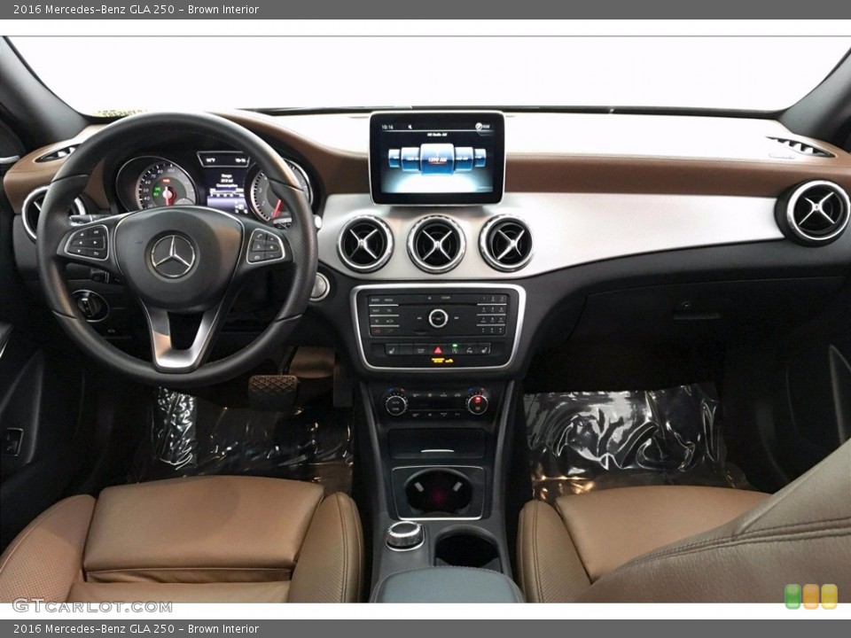 Brown Interior Dashboard for the 2016 Mercedes-Benz GLA 250 #138952333