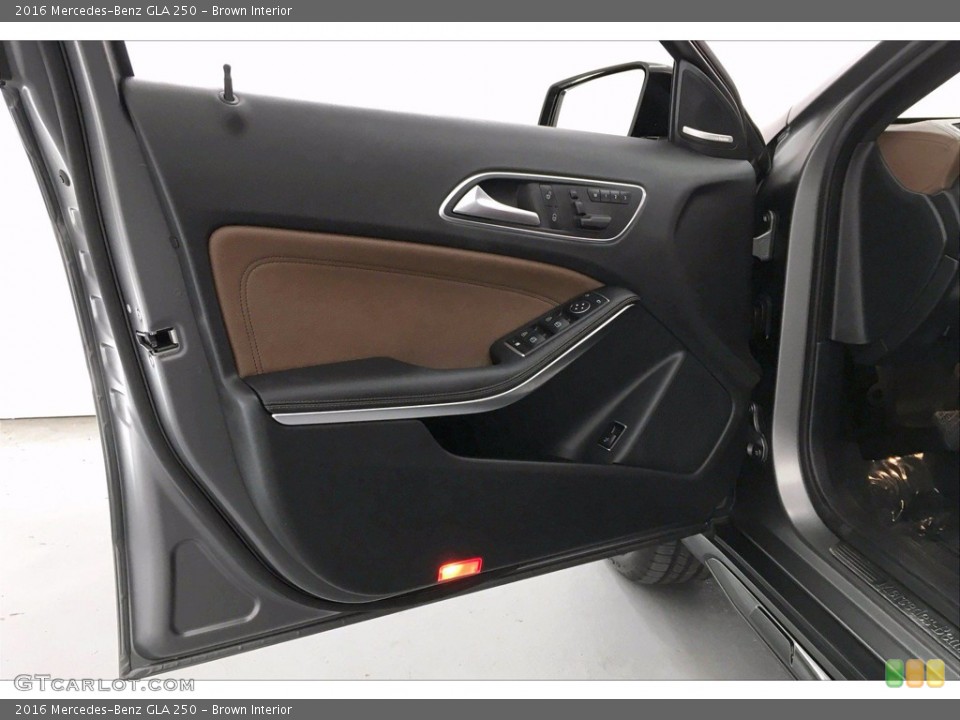 Brown Interior Door Panel for the 2016 Mercedes-Benz GLA 250 #138952428