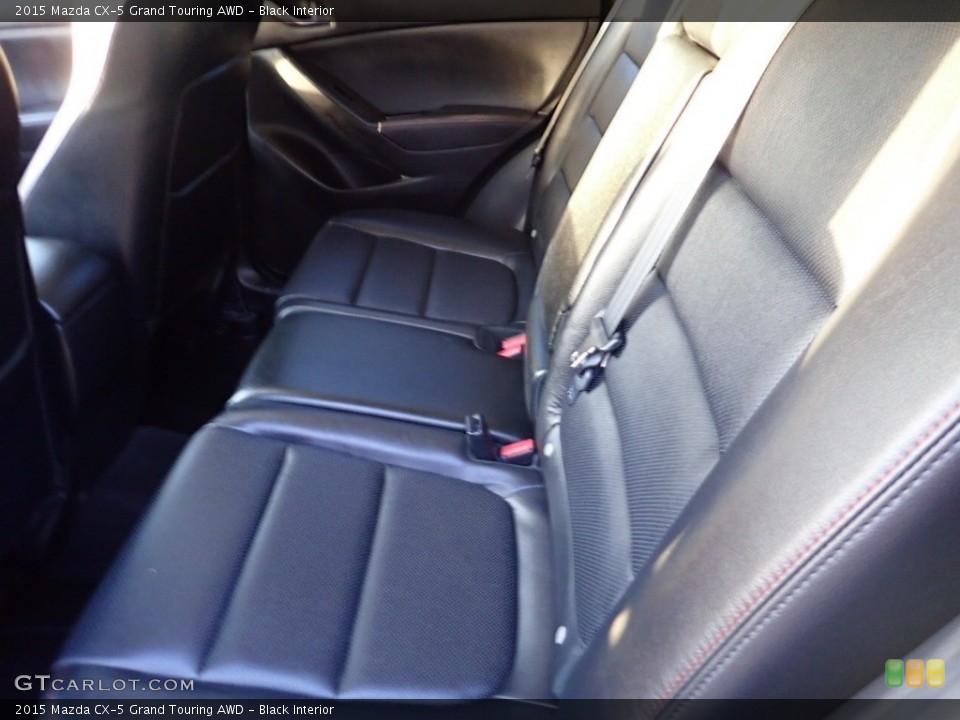 Black Interior Rear Seat for the 2015 Mazda CX-5 Grand Touring AWD #138952439