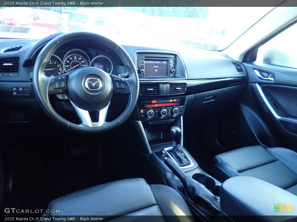 Black Interior Photo for the 2015 Mazda CX-5 Grand Touring AWD #138952448