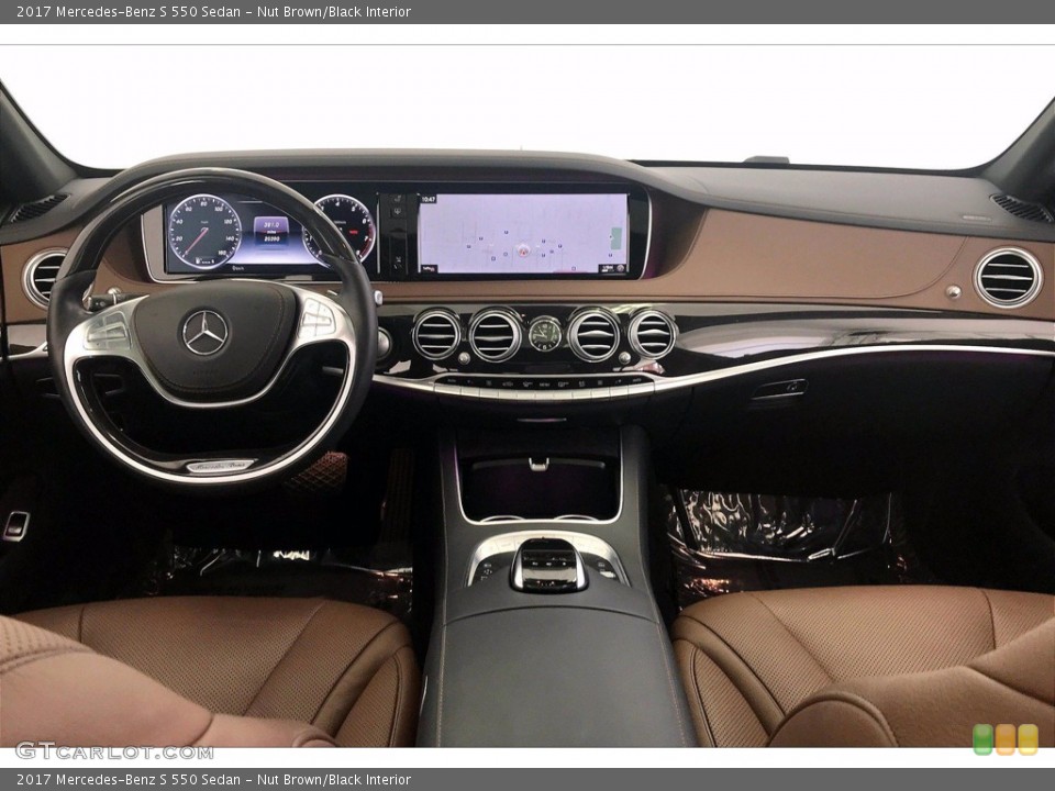Nut Brown/Black Interior Prime Interior for the 2017 Mercedes-Benz S 550 Sedan #138959723