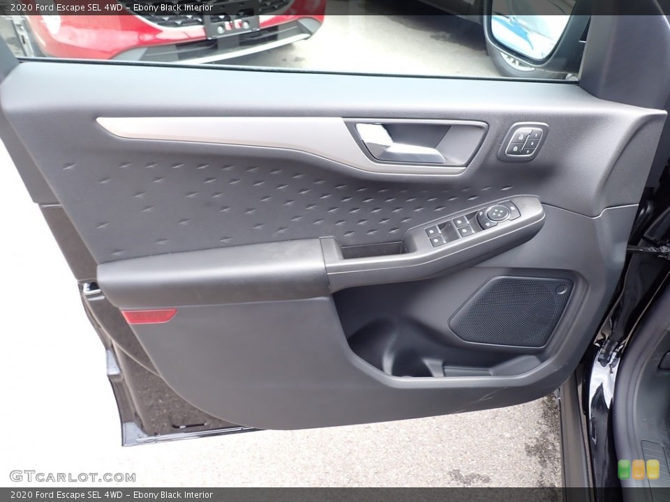 Ebony Black Interior Door Panel for the 2020 Ford Escape SEL 4WD #138961107