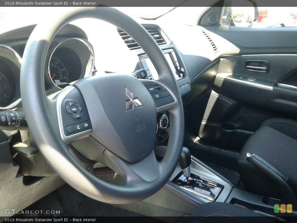 Black Interior Steering Wheel for the 2019 Mitsubishi Outlander Sport ES #138962718