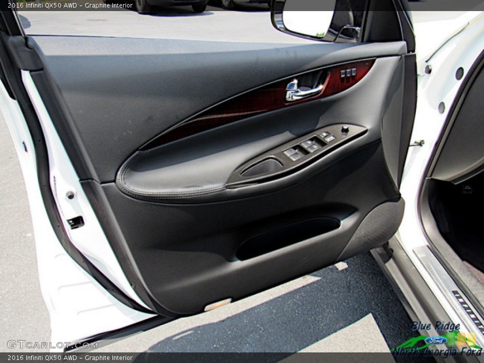 Graphite Interior Door Panel for the 2016 Infiniti QX50 AWD #138963174