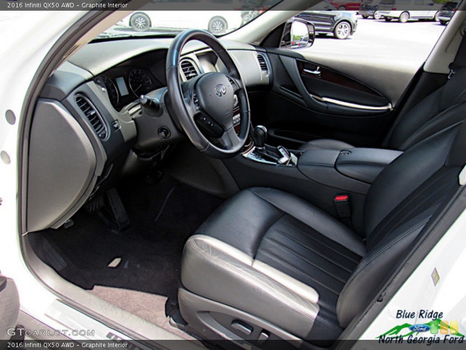 Graphite Interior Front Seat for the 2016 Infiniti QX50 AWD #138963195
