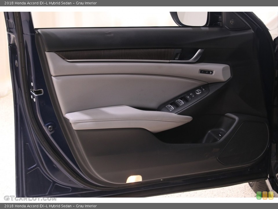 Gray Interior Door Panel for the 2018 Honda Accord EX-L Hybrid Sedan #138964035