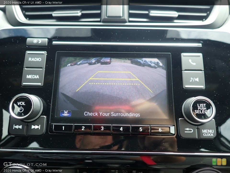 Gray Interior Controls for the 2020 Honda CR-V LX AWD #138964122