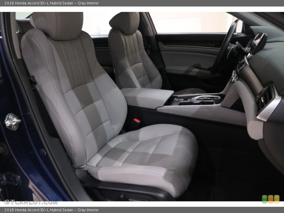 Gray Interior Front Seat for the 2018 Honda Accord EX-L Hybrid Sedan #138964242