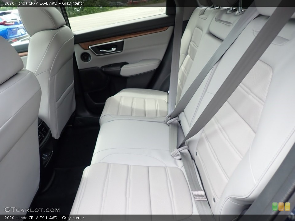 Gray Interior Rear Seat for the 2020 Honda CR-V EX-L AWD #138964311