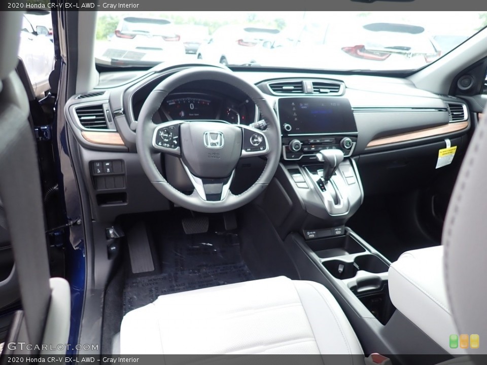 Gray Interior Dashboard for the 2020 Honda CR-V EX-L AWD #138964332
