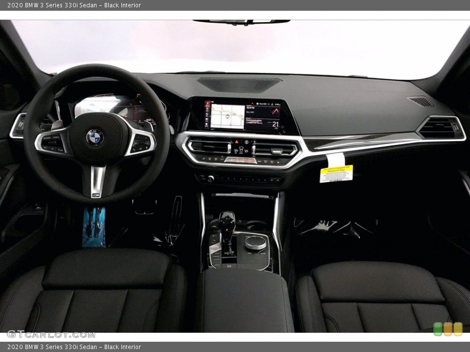 Black Interior Photo for the 2020 BMW 3 Series 330i Sedan #138965205