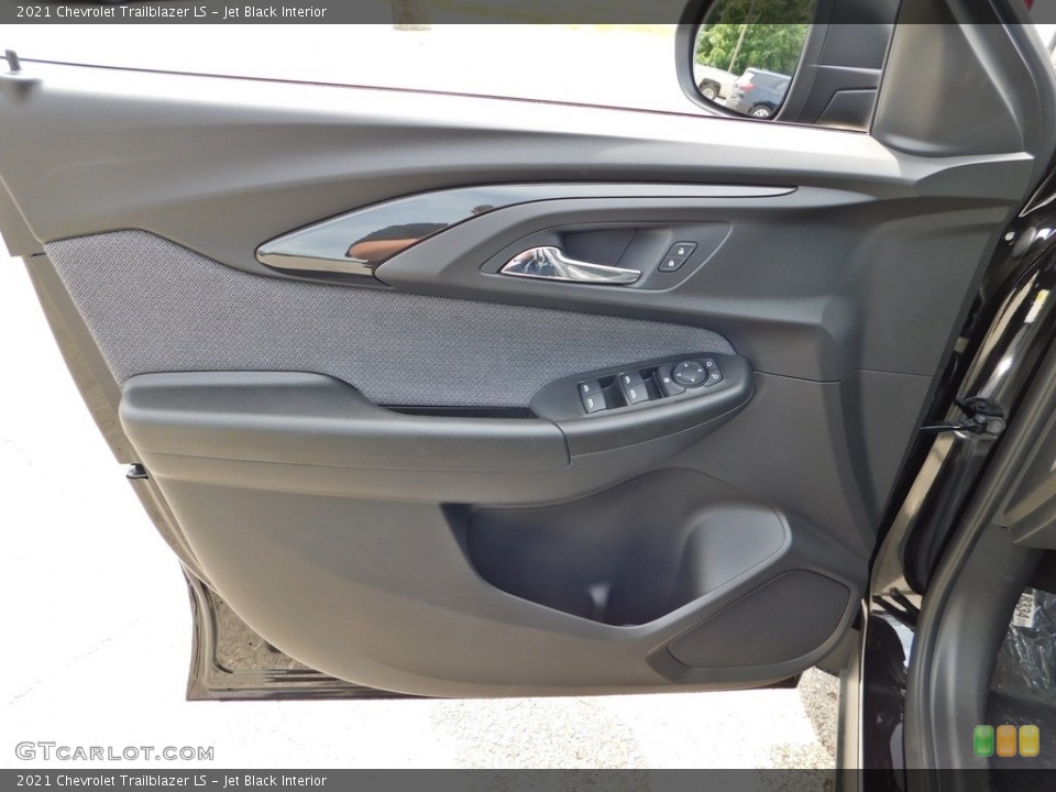 Jet Black Interior Door Panel for the 2021 Chevrolet Trailblazer LS #138965301