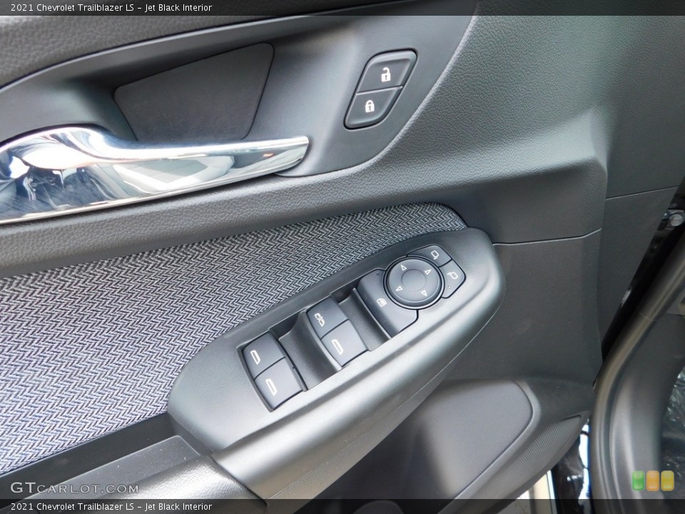 Jet Black Interior Controls for the 2021 Chevrolet Trailblazer LS #138965322