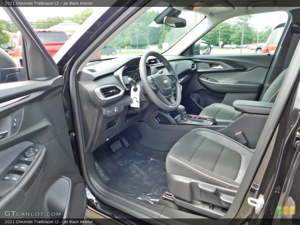 Jet Black Interior Photo for the 2021 Chevrolet Trailblazer LS #138965343
