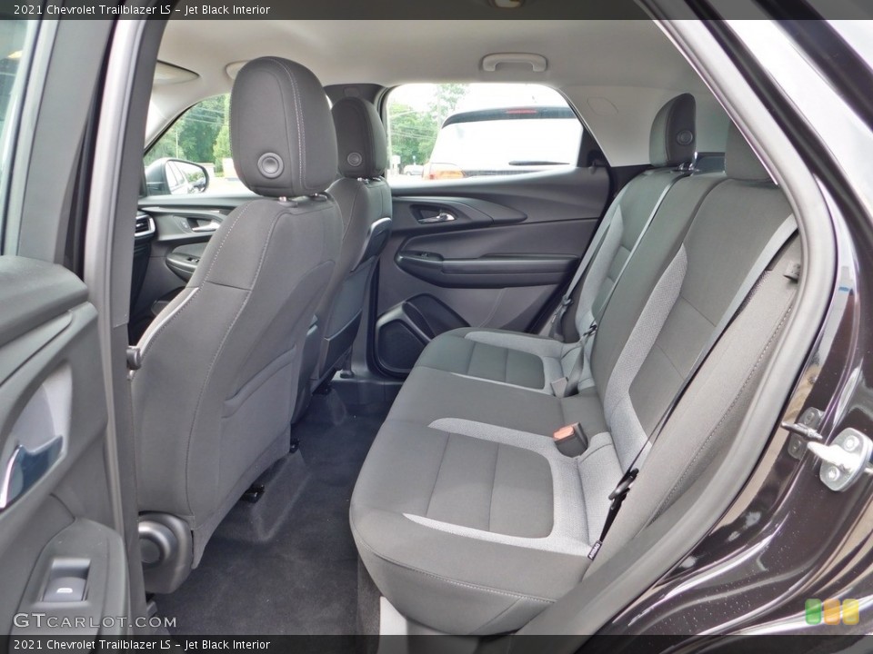 Jet Black Interior Rear Seat for the 2021 Chevrolet Trailblazer LS #138965574